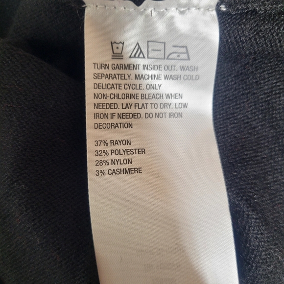 NEW! IMAN Jeweled Embellished "Touch of Cashmere" Sweater Tunic, Black - Picture 14 of 14